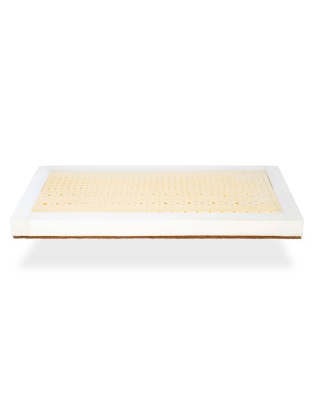 COLCHÓN CUNA LATEX NATURAL + COCO