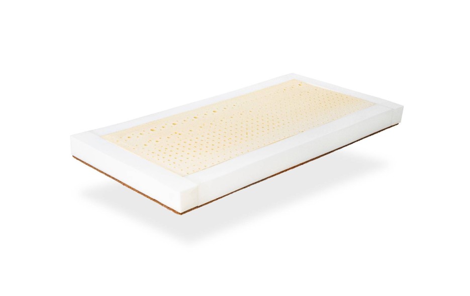 COLCHÓN CUNA LATEX NATURAL + COCO