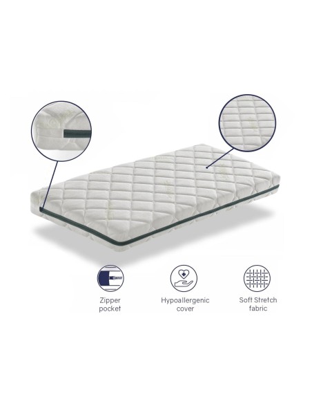 VISCO BAMBOO BABY 11 CM MATTRESS
